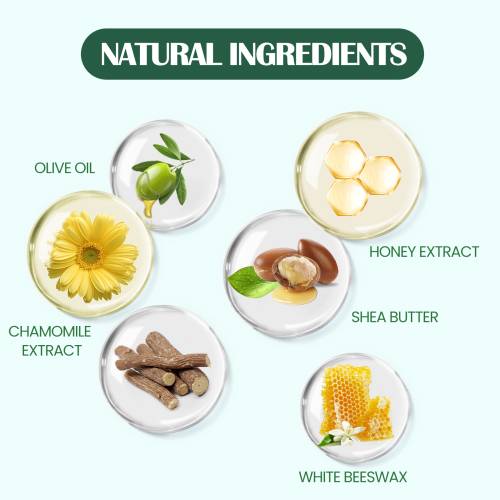 Lip Balm with Beeswax, Chamomile & Licorice