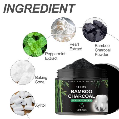 Bamboo Charcoal Tooth Powder