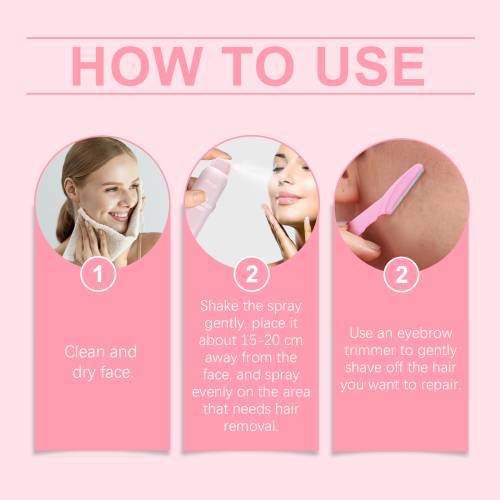 Facial Hair Removal Prep Spray