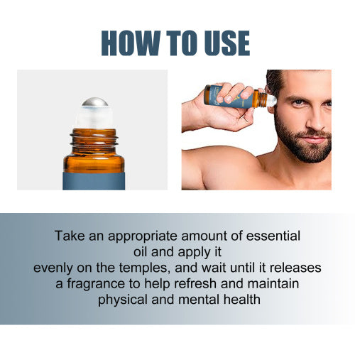 Men's Rose Geranium Essential Oil