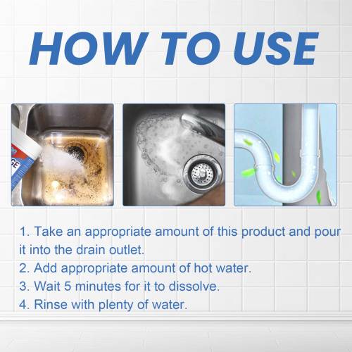 Drain Cleaner with Baking Soda