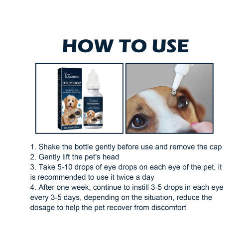Pet Eye Cleansing Drops