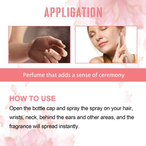Jasmine Hibiscus Perfume Spray for Women