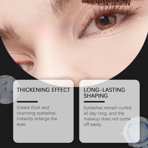 Brown Lengthening Mascara, Waterproof