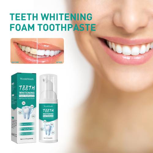 Whitening Foam Toothpaste with Mint