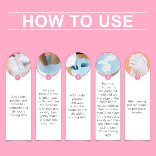 DIY 3D Hand Casting Kit for Couples