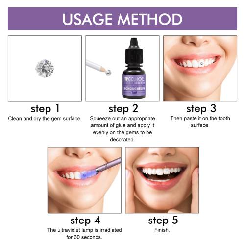 Tooth Gem Bonding Glue