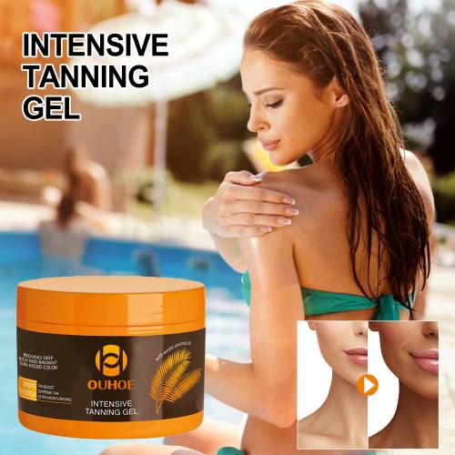 After-Sun Bronzing Gel with Calendula & Carrot Oil