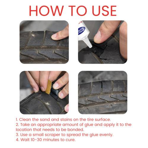 Soft Tire Repair Glue