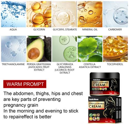 Stretch Mark Body Cream for Women, Moisturizing