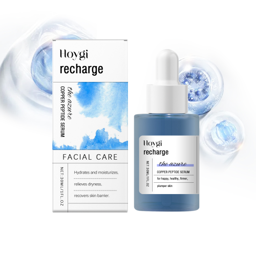 Blue Copper Peptide Face Serum, Deep Moisturizing