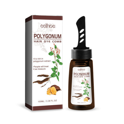 Herbal Hair Color Comb, Black
