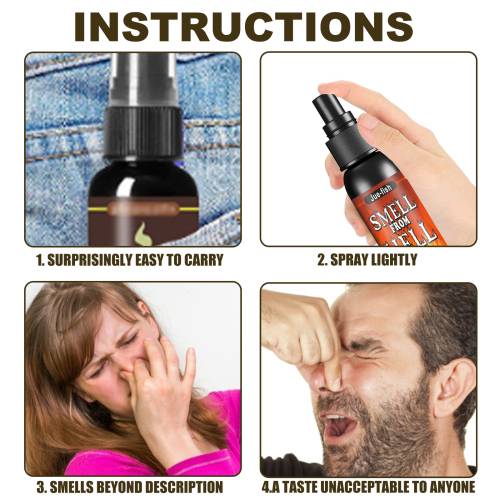 Green Prank Stink Spray