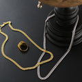 DogFather - Never Take Sides To My Dad - Cuban Chain Link Necklace