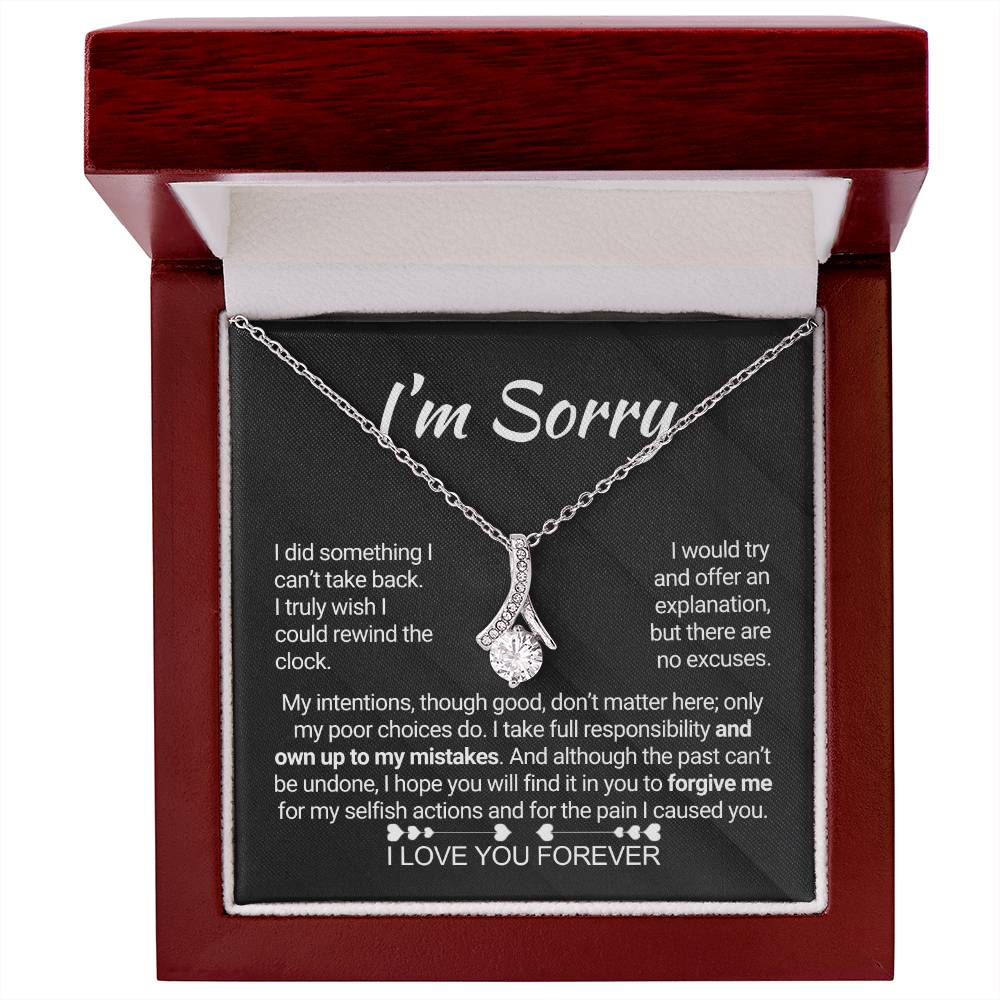 Apology Necklace Alluring Beauty