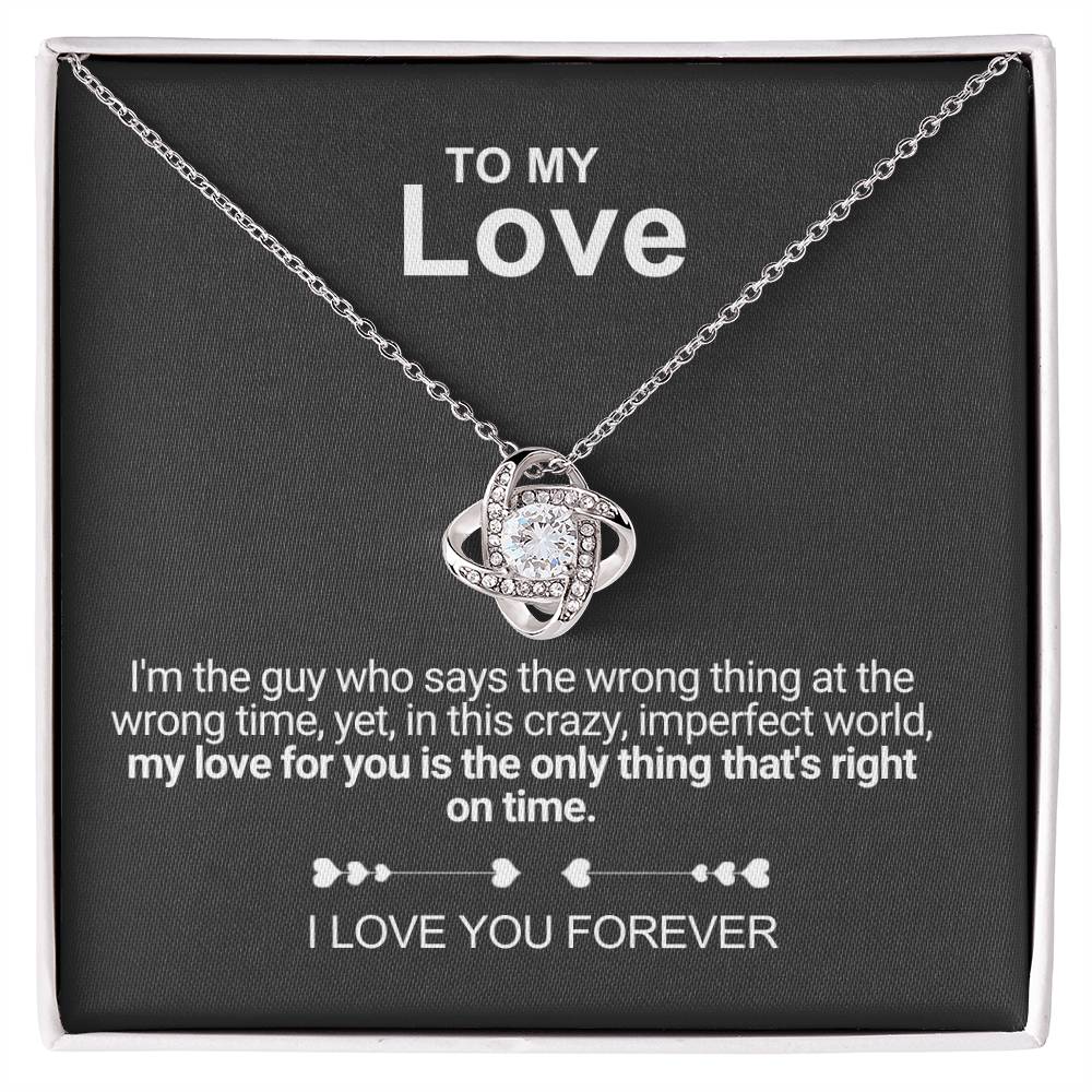 To My Love - Right On Time