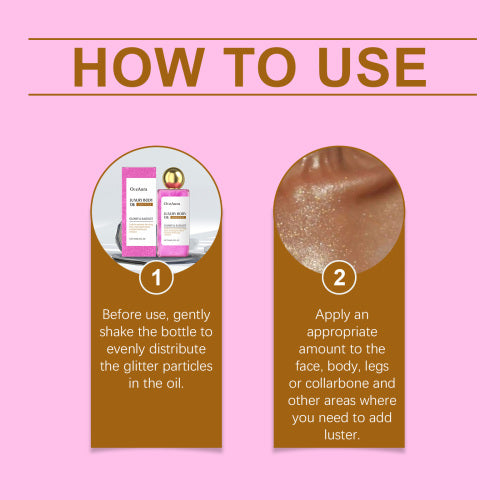 Shimmer Body Oil with Argan & Ceramide