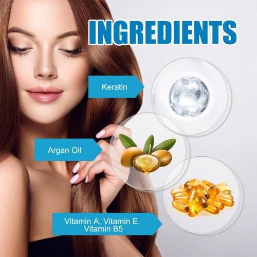Keratin & Argan Hair Serum, Lightweight
