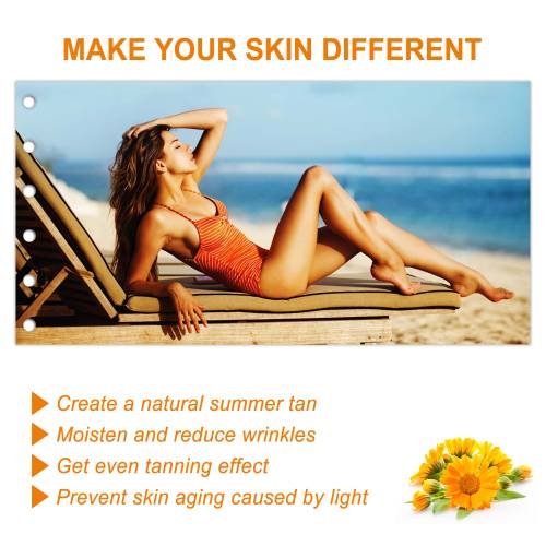 After-Sun Bronzing Gel with Calendula & Carrot Oil