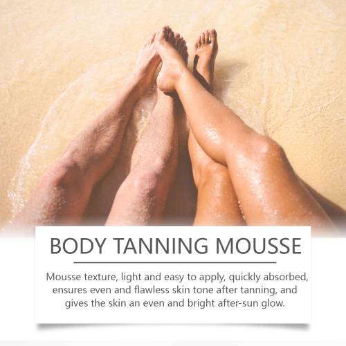 Bronzing Body Mousse with Hyaluronic Acid