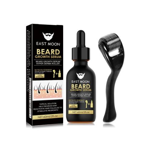 Beard Care Essence & Roller Set