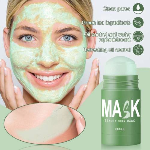 Green Tea Clay Mask Stick for Pores & Blackheads