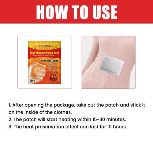 Self-Heating Hand Warmers, 20 Pieces