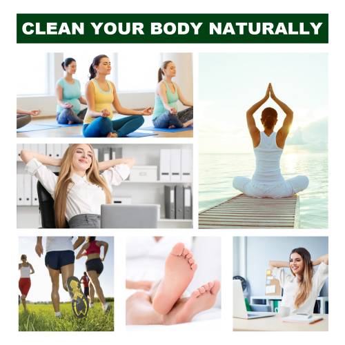 Mugwort Bamboo Charcoal Foot Patches