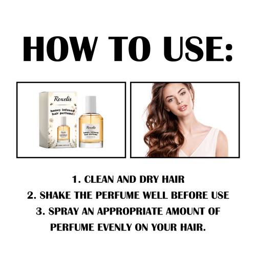 Honey Hair Perfume with Coconut Oil