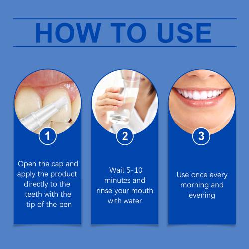 Teeth Brightening Pen with Baking Soda