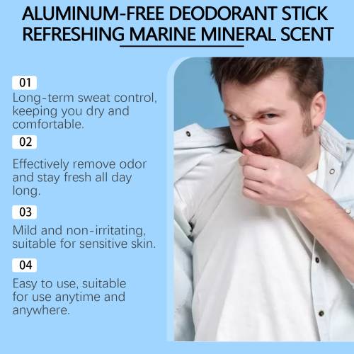 Mineral Underarm Deodorant Stick with Rosemary