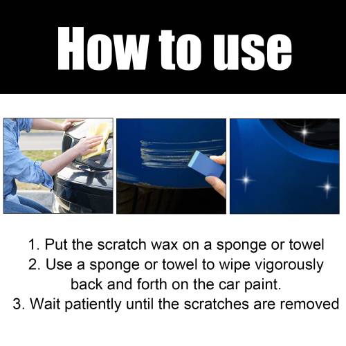 Scratch Repair Wax with Silica