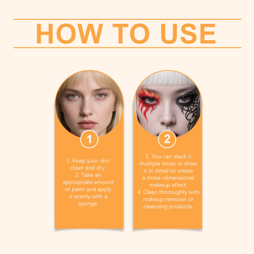 Halloween Face Paint Set