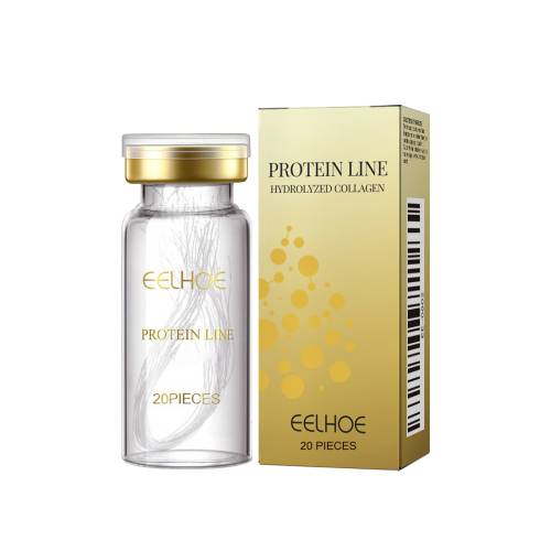 Gold Protein Thread Face Serum Strips, 20 Pcs