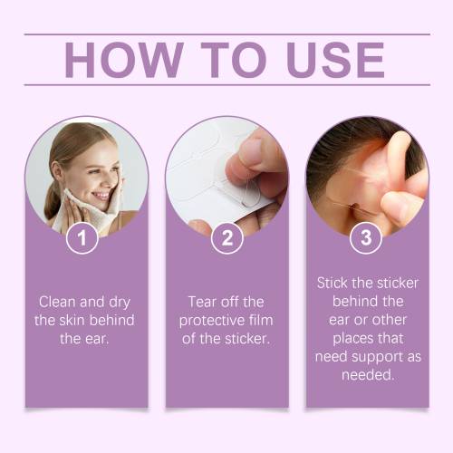 Elf Ear Stickers, Breathable