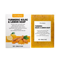 Lemon Turmeric Kojic Acid Soap for Face & Body