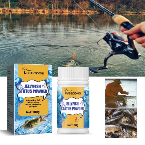 Plant-Based Fishing Bait Powder