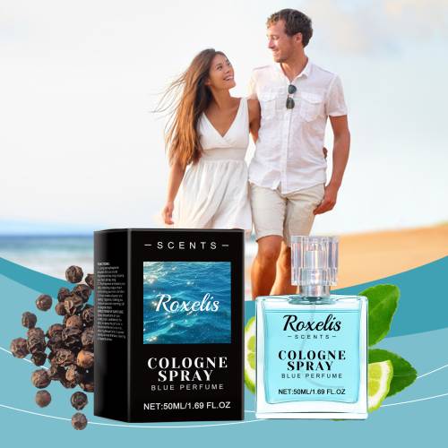 Blue Cologne with Amber & Bergamot