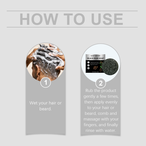 Bamboo Charcoal Hair Soap Bar