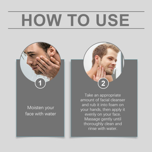Men's Aloe Mint Foam Cleanser