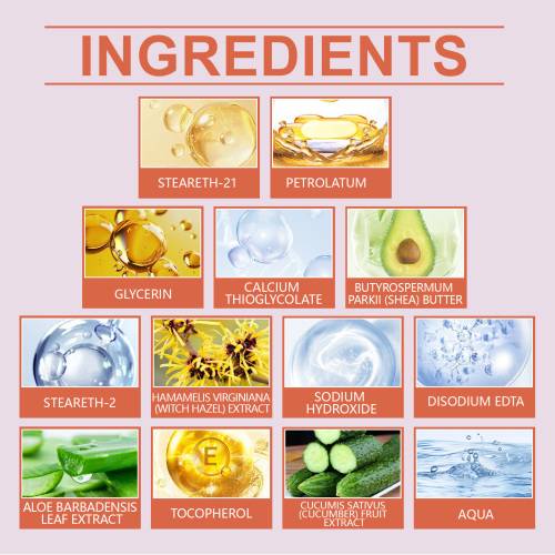 Gentle Hair Removal Cream with Aloe & Cucumber