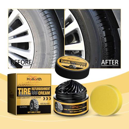Tire Shine Paste, Waterproof