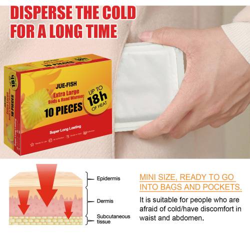 Body Warmer Patches, 18 Hours