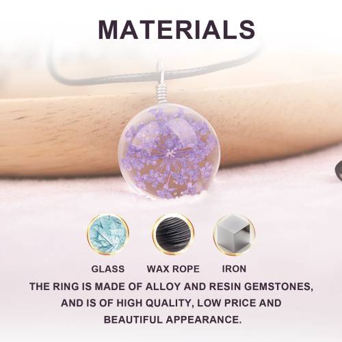 Amethyst Spiral Pendant Necklace