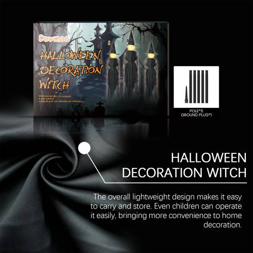 Halloween Witch Decoration