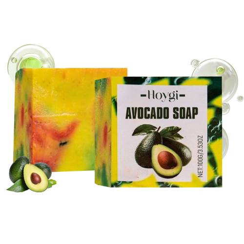 Avocado Bath Soap, Oil-Control Body Bar