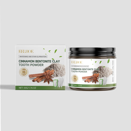Cinnamon Volcanic Ash Teeth Whitening Powder