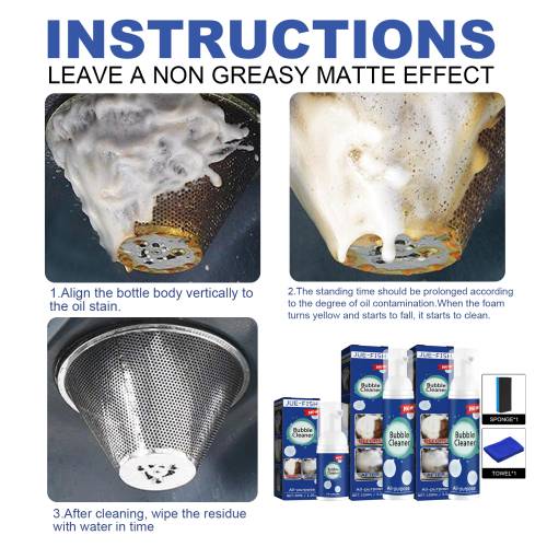 Enzyme Kitchen Foam Degreaser