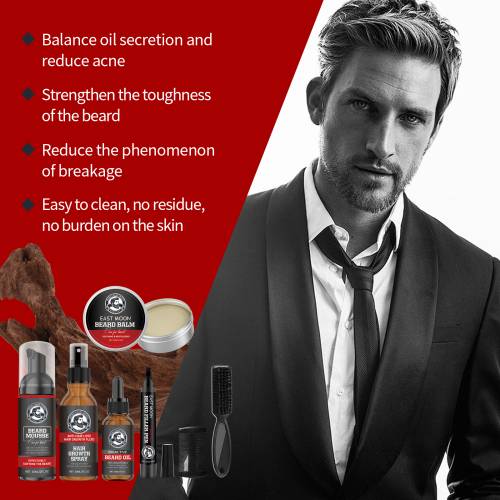 Sandalwood Shea Beard Set