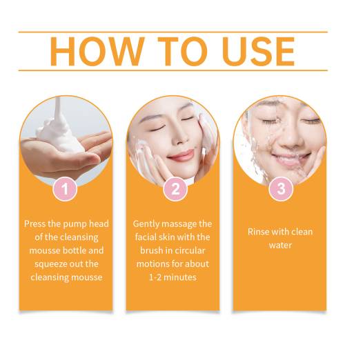 Turmeric Kojic Acid Cleansing Mousse
